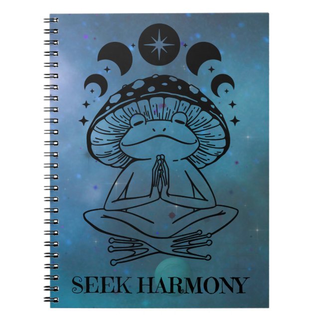 Caderno Espiral Procurar Harmonia Yoga (Frente)
