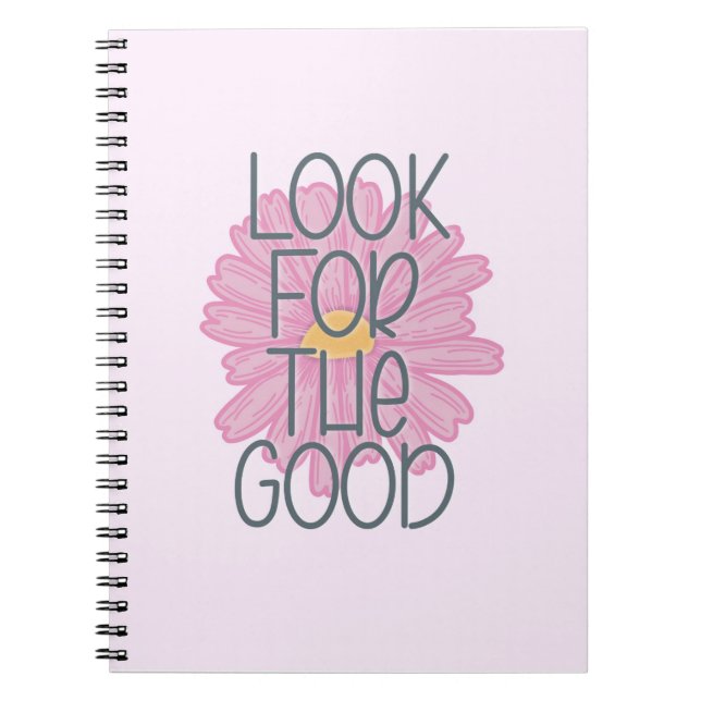 Caderno Espiral Procure o bom notebook (Frente)