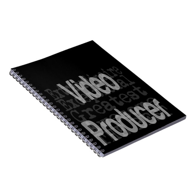 Caderno Espiral Produtor de vídeo Extraordinário (Lado Direito)