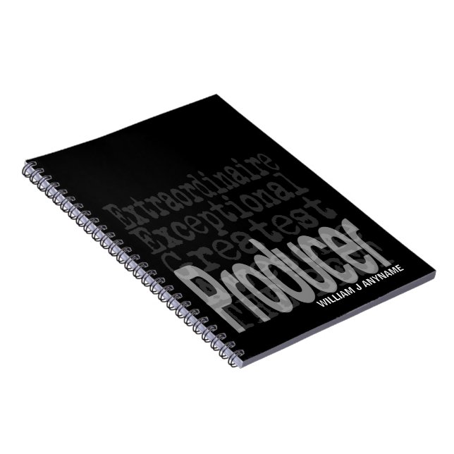 Caderno Espiral Produtor Extraordinário CLIENTE (Lado Direito)
