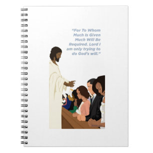 Caderno Espiral Produtos de Barack Jesus