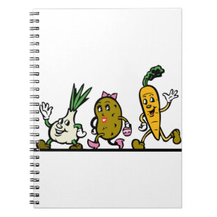 Caderno Espiral Produtos hortícolas