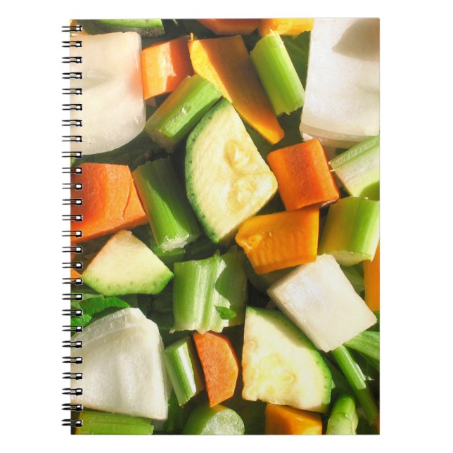 Caderno Espiral Produtos hortícolas (Frente)