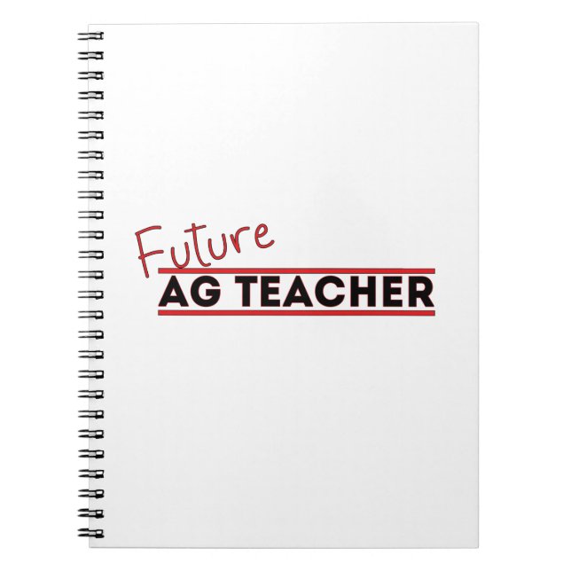 Caderno Espiral Professor Ag Futuro (Frente)