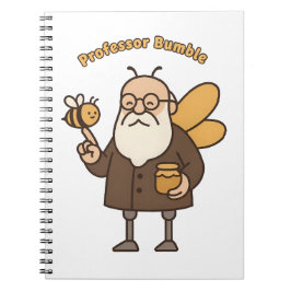 Caderno Espiral Professor Bumble Notebook
