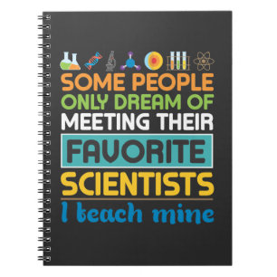 Caderno Espiral Professor de Ciência Biologia Química Física Ci
