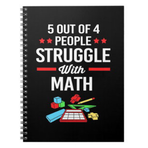Caderno Espiral Professor De Matemática 5 Em 4 Pessoas
