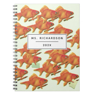 Caderno Espiral Professor Personalizado da Escola