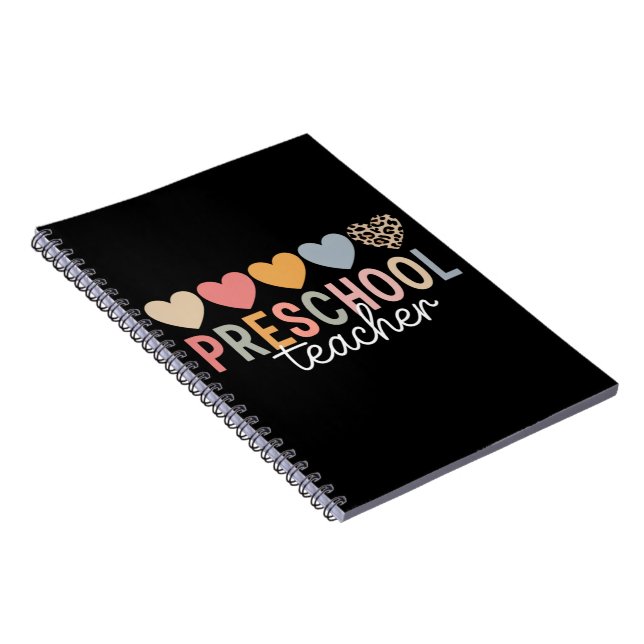 Caderno Espiral Professor Pré-Escolar Volta às Aulas  (Lado Direito)