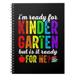 Caderno Espiral Professores Prontos Para O Jardim De Infância