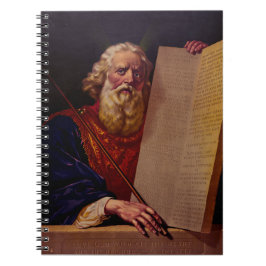 Caderno Espiral Profeta Moisés no Monte Sinai – Épico de Alta Fide