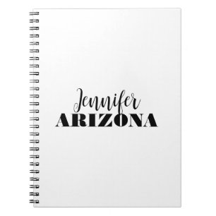 Caderno Espiral Profissional elegante moderno minimalista simples