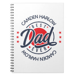 Caderno Espiral Progresso do Golf do Melhor Pai