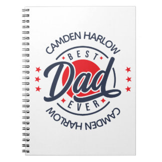 Caderno Espiral Progresso do Golf do Melhor Pai