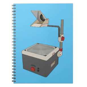 Caderno Espiral Projetor de Sobrecarga OHP 80s 90s