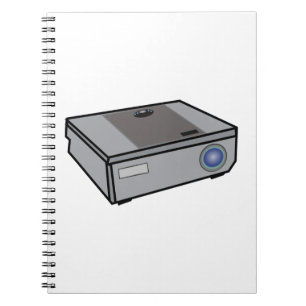 Caderno Espiral Projetor de vídeo