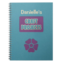 Caderno Espiral Projetos de Artesanato Personalizados