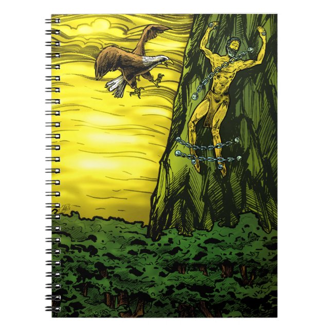 Caderno Espiral Prometheus's Punishment (Frente)