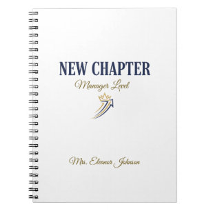 Caderno Espiral Promoção Personalizada de Nível de Gerente para No