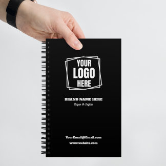 Caderno Espiral Promocional de logotipo comercial com marca person