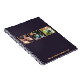 Caderno Espiral Promocional Roxo e Enfermeiro Laranja Tratamento E