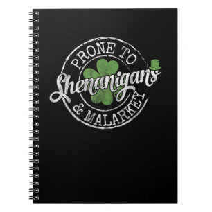 Caderno Espiral Prona Para Shenanigans E Rua De Capas Divertidas M
