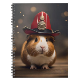 Caderno Espiral **"Pronta para resgate: guincho em um chapéu de bo