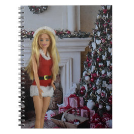 Caderno Espiral Pronto para o Natal.