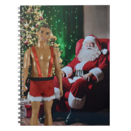 Caderno Espiral Pronto para o Natal.