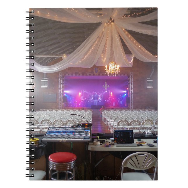 Caderno Espiral Pronto para um concerto (Frente)
