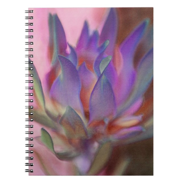 Caderno Espiral Protea de chamas (Frente)