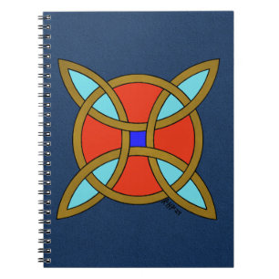 Caderno Espiral Proteção Nórdica contra Feitiçaria ou Nó da Bruxa