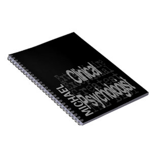 Caderno Espiral Psicólogo Clínico Especialista PERSONALIZADO