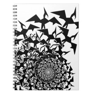 Caderno Espiral Pterodactyl de Fractyl