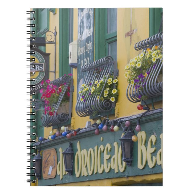 Caderno Espiral Pub, Dingle, Península de Dingle, Condado de Kerry (Frente)