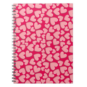Caderno Espiral Puffy Hearts