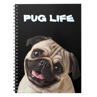 CADERNO ESPIRAL PUG NOTEBOOK 