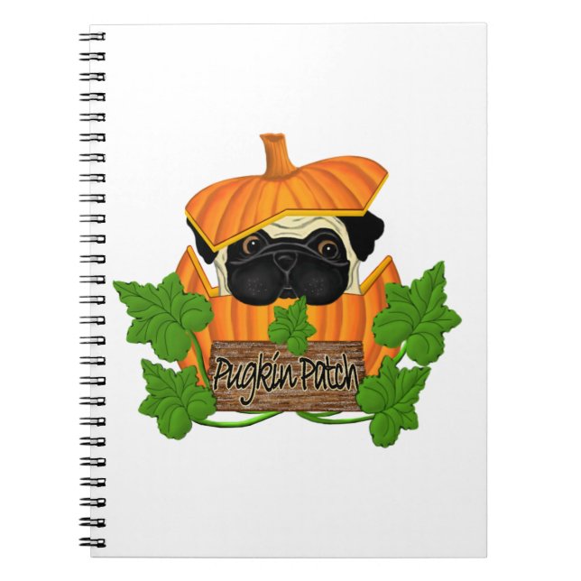 Caderno Espiral Pugkins (Frente)
