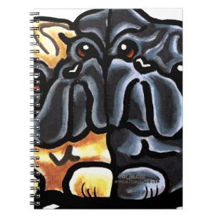 Caderno Espiral Pugs do amor