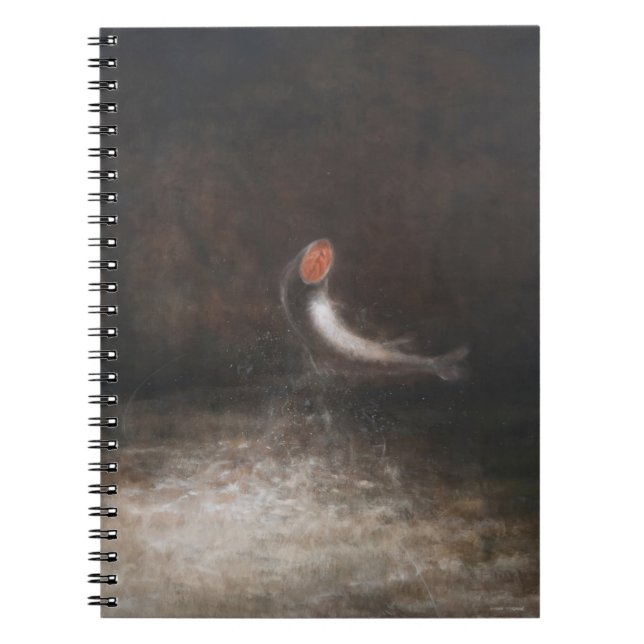 Caderno Espiral Pulando os peixes 2012 (Frente)