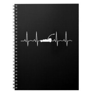 Caderno Espiral Pulsação de Cuidados de Leitura de Mower