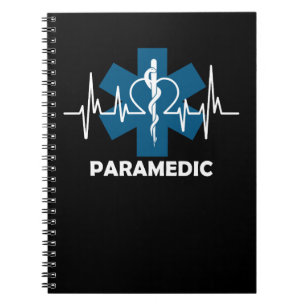 Caderno Espiral Pulso cardíaco paramédico