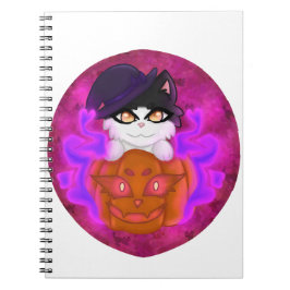 Caderno Espiral Pumpkin Cat