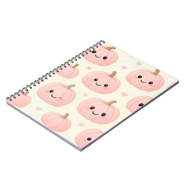 Caderno Espiral Pumpkin Cutie Spiral Notebook (Left Side)