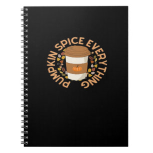 Caderno Espiral Pumpkin Especiou Tudo Que É Boa Cotação De Outono