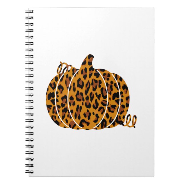 Caderno Espiral Pumpkin/Fall Season (Frente)