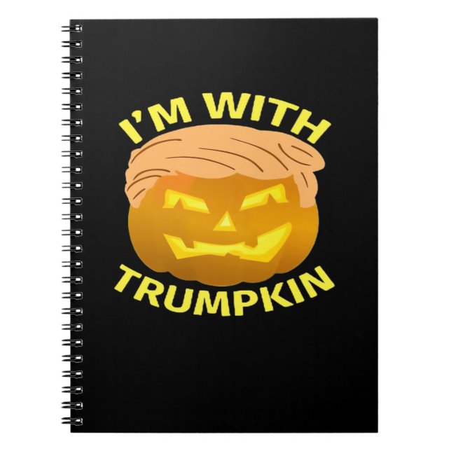 Caderno Espiral Pumpkin Halloween (Frente)