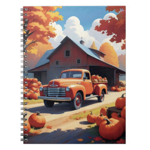 Caderno Espiral Pumpkin Harvest