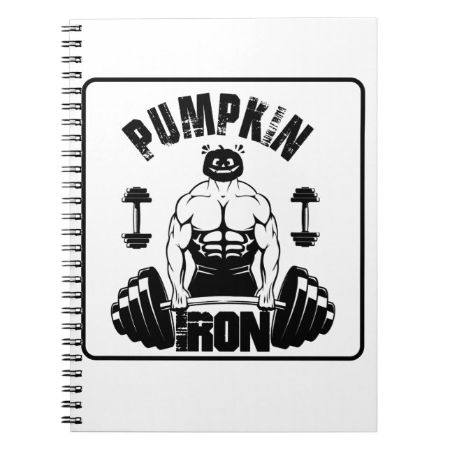 Caderno Espiral Pumpkin Iron (Frente)