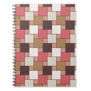 Caderno Espiral Pumpkin Spice Weave Patterno